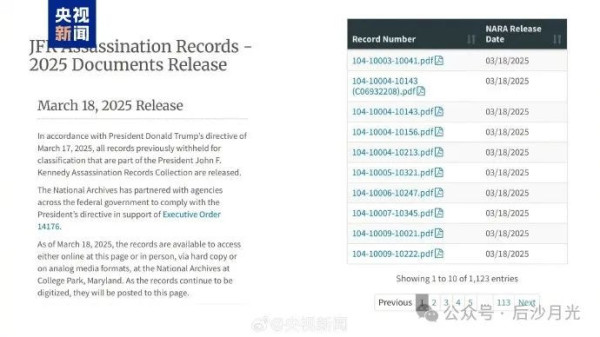 犹太人干的？美国公开肯尼迪遇刺全部文件